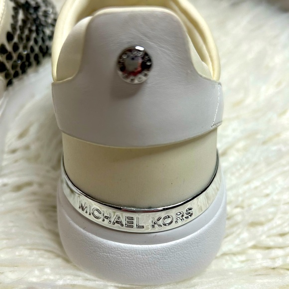 Michael Kors Women’s Ace Studded Scuba Fashion Sneakers Size: 8.5 - Picture 8 of 10